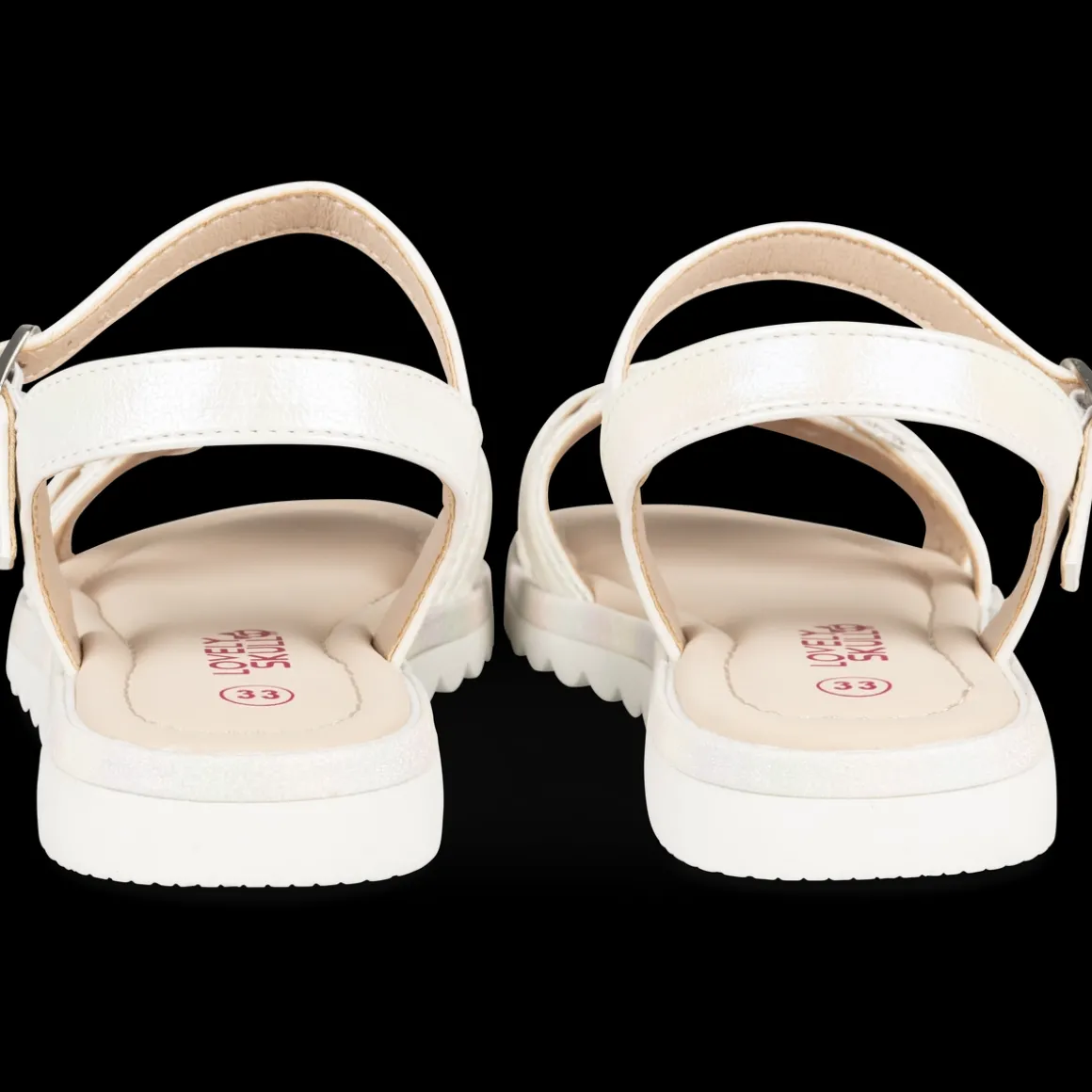 Sandalen WIT