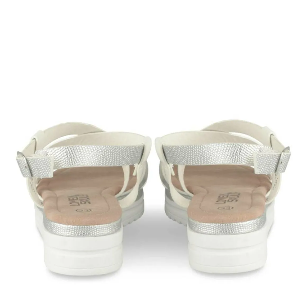 Sandalen WIT