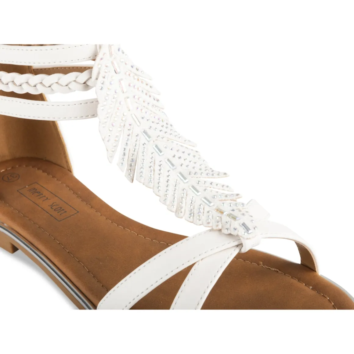 Sandalen WIT