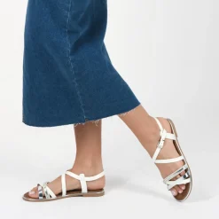 Sandalen WIT