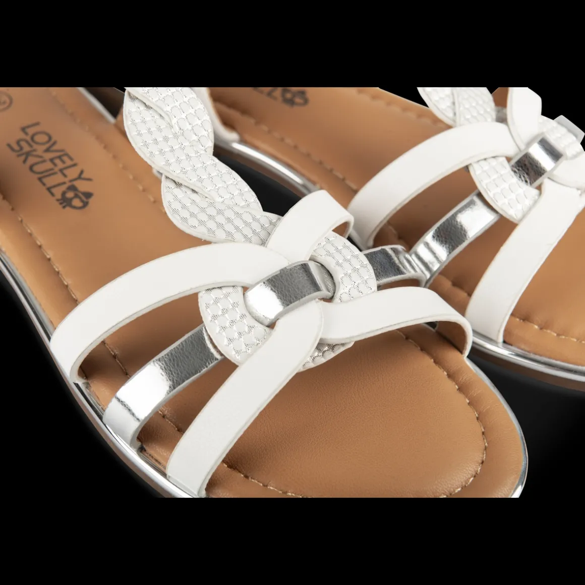 Sandalen WIT