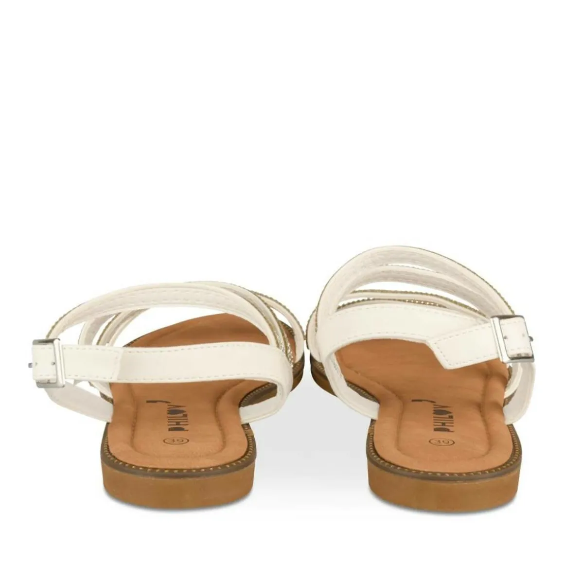 Sandalen WIT