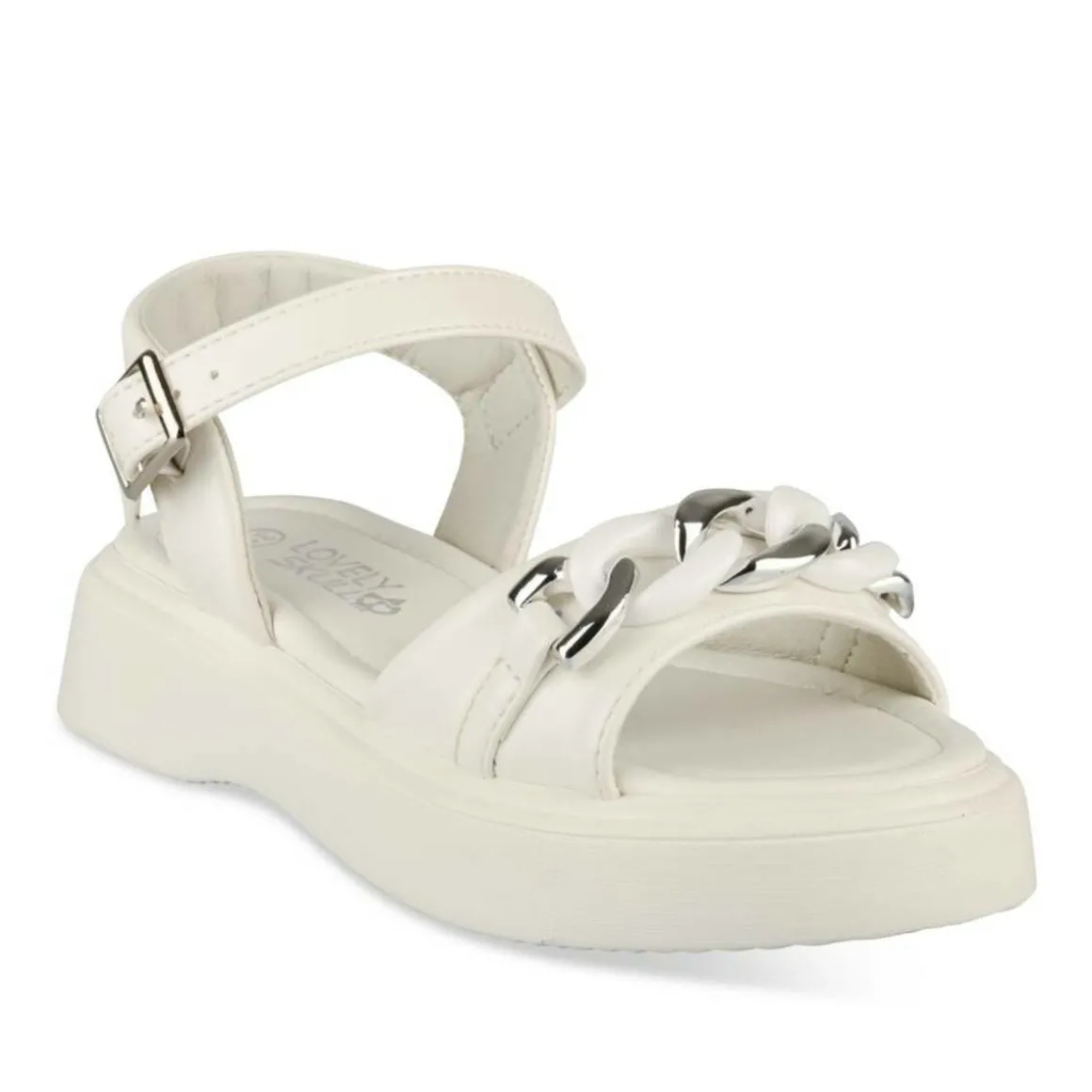 Sandalen WIT