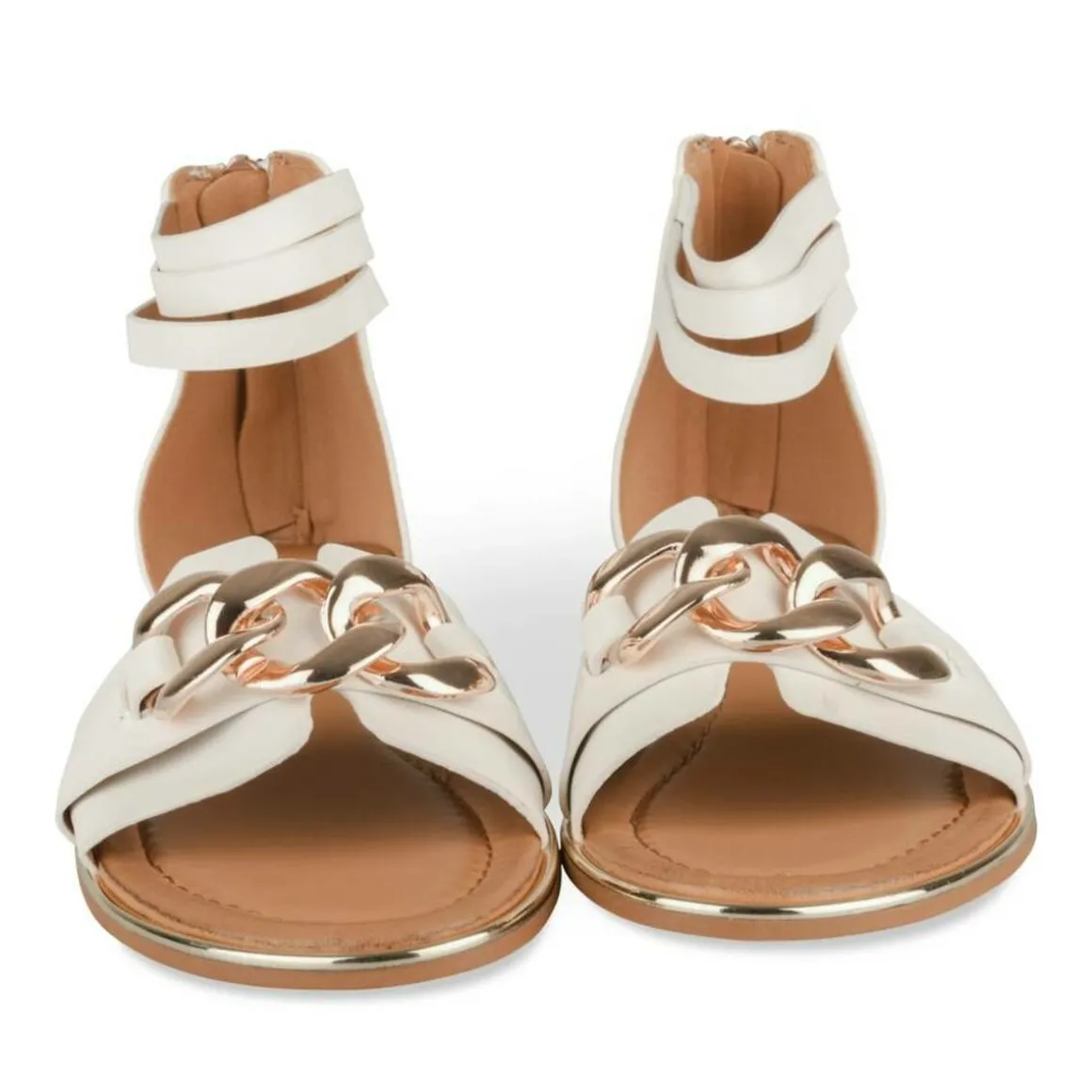 Sandalen WIT