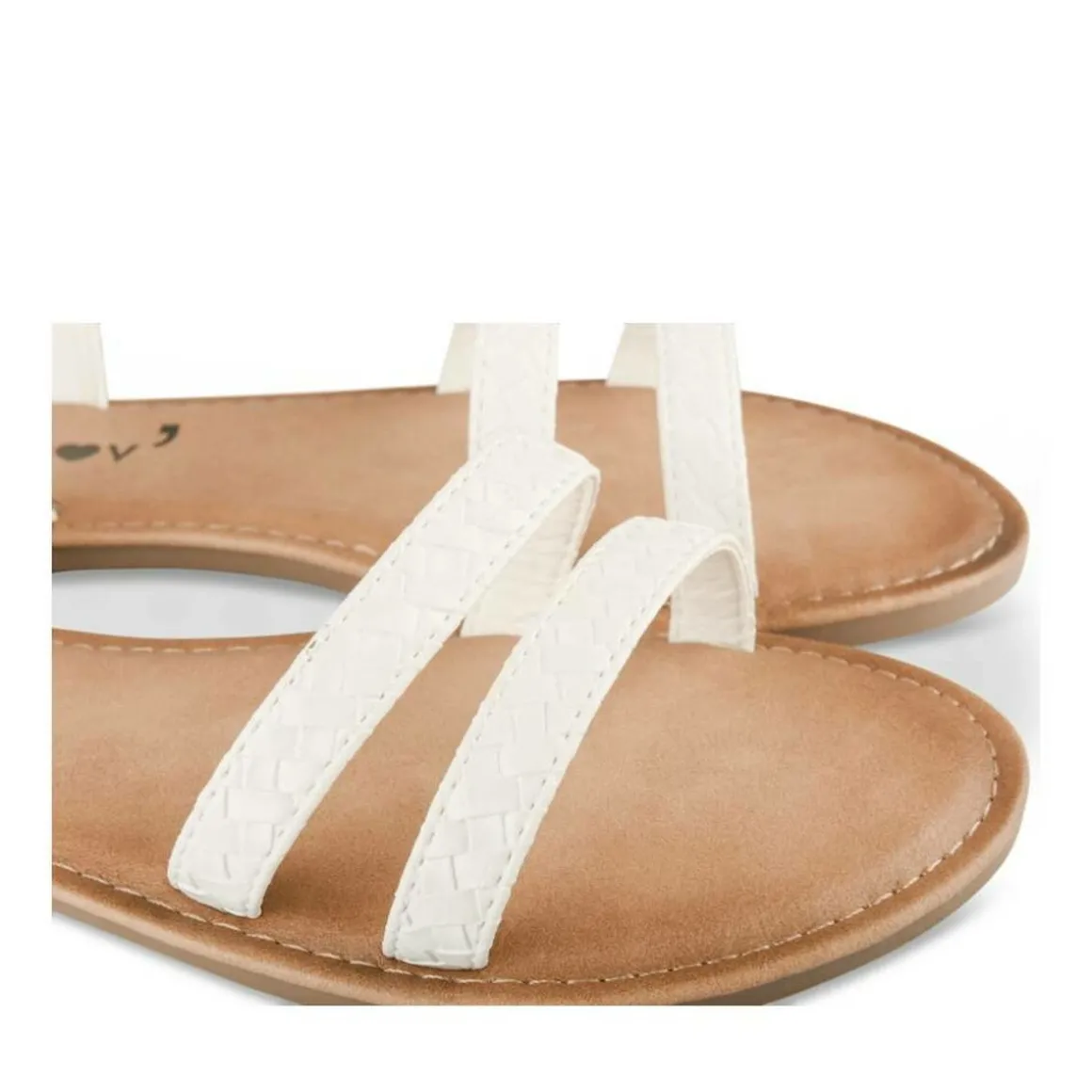 Sandalen WIT