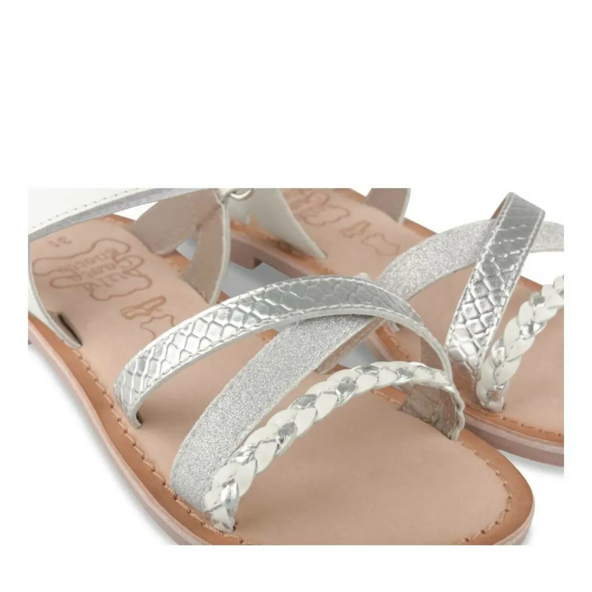 Sandalen WIT
