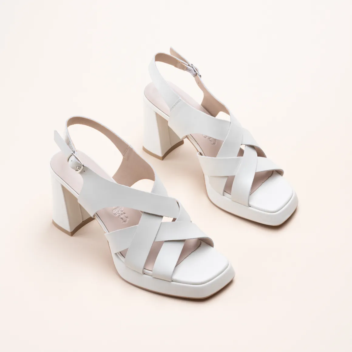 Sandalen WIT