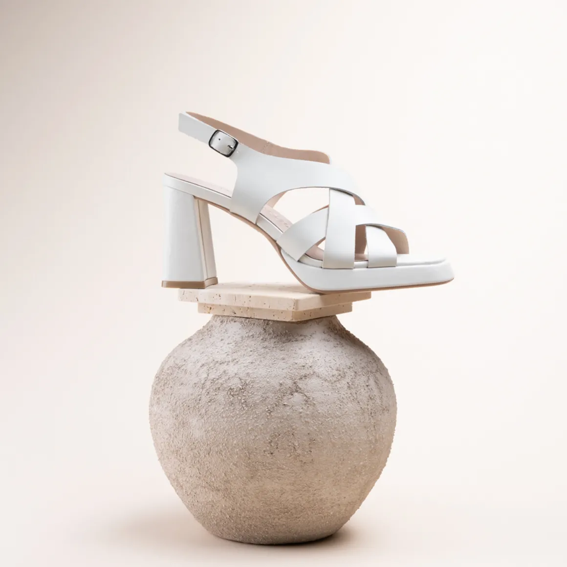 Sandalen WIT