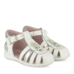 Sandalen WIT FREEMOUSS GIRL LEER