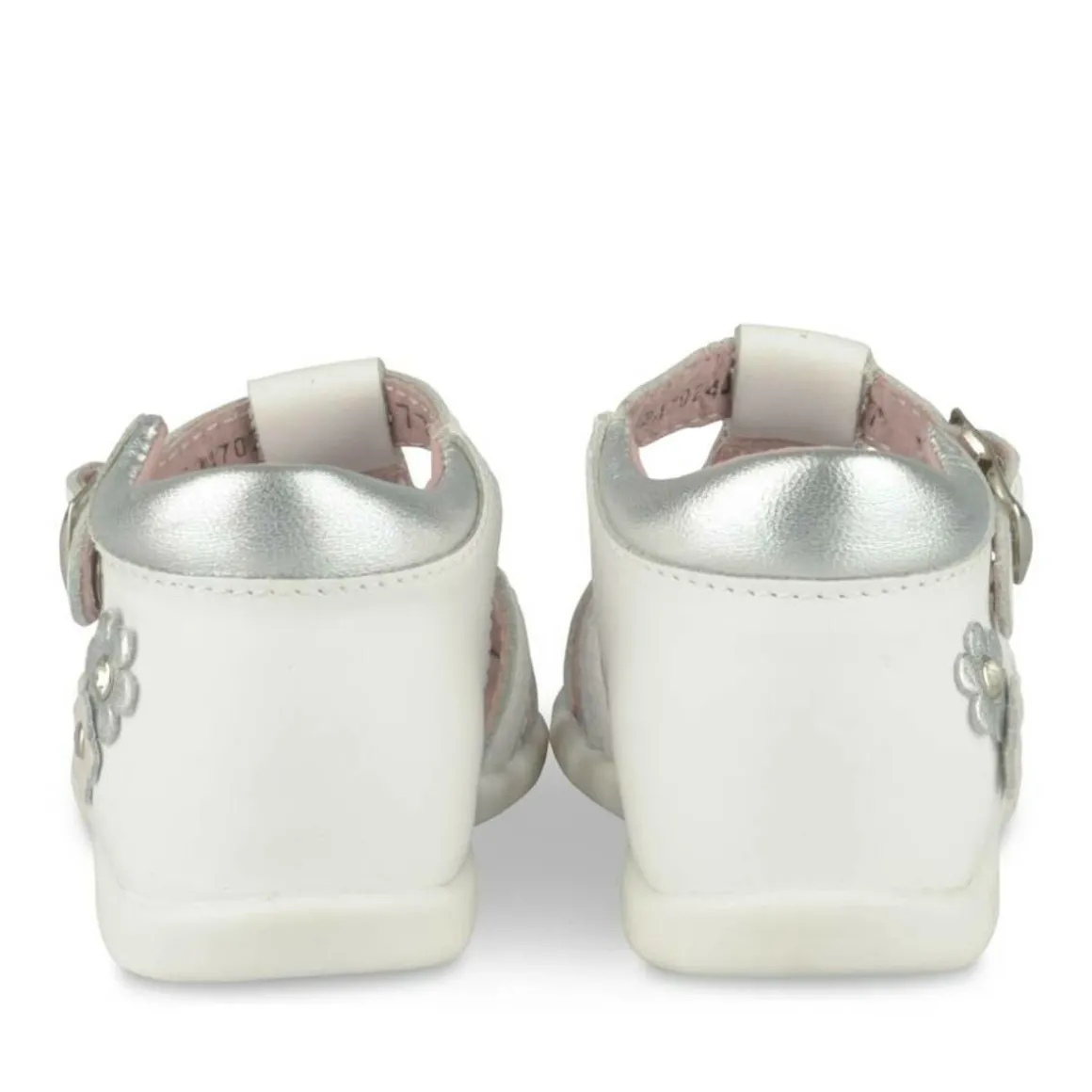 Sandalen WIT FREEMOUSS GIRL LEER