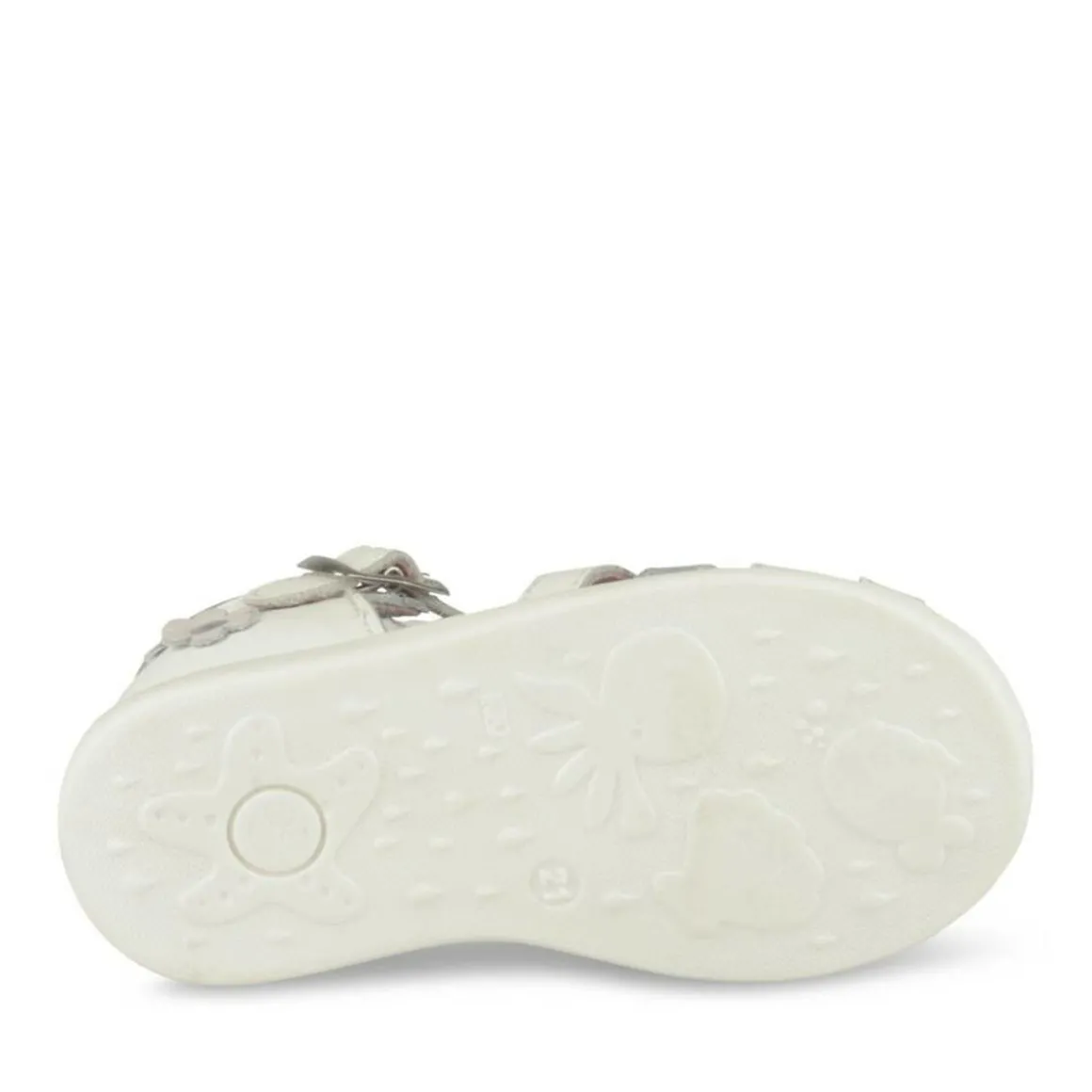 Sandalen WIT FREEMOUSS GIRL LEER