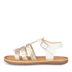 Sandalen WIT FREEMOUSS GIRL LEER