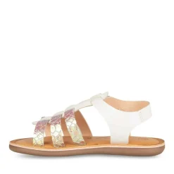 Sandalen WIT FREEMOUSS GIRL LEER