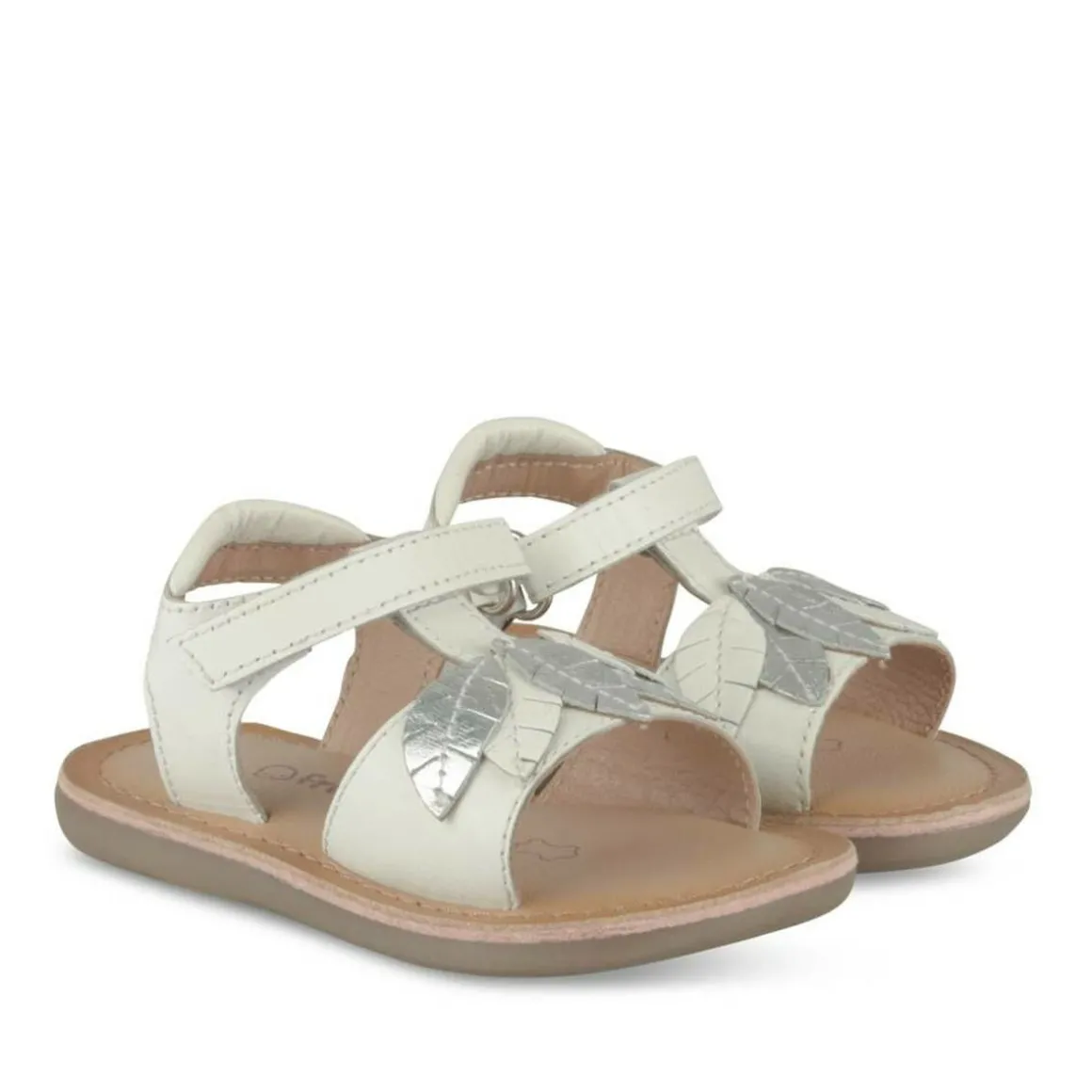 Sandalen WIT FREEMOUSS GIRL LEER