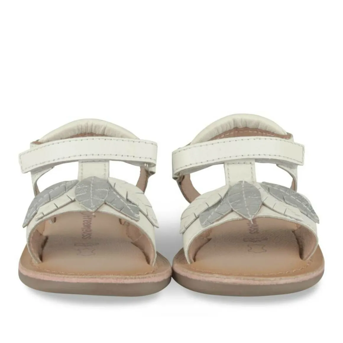 Sandalen WIT FREEMOUSS GIRL LEER