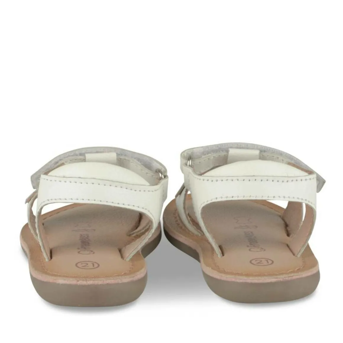 Sandalen WIT FREEMOUSS GIRL LEER