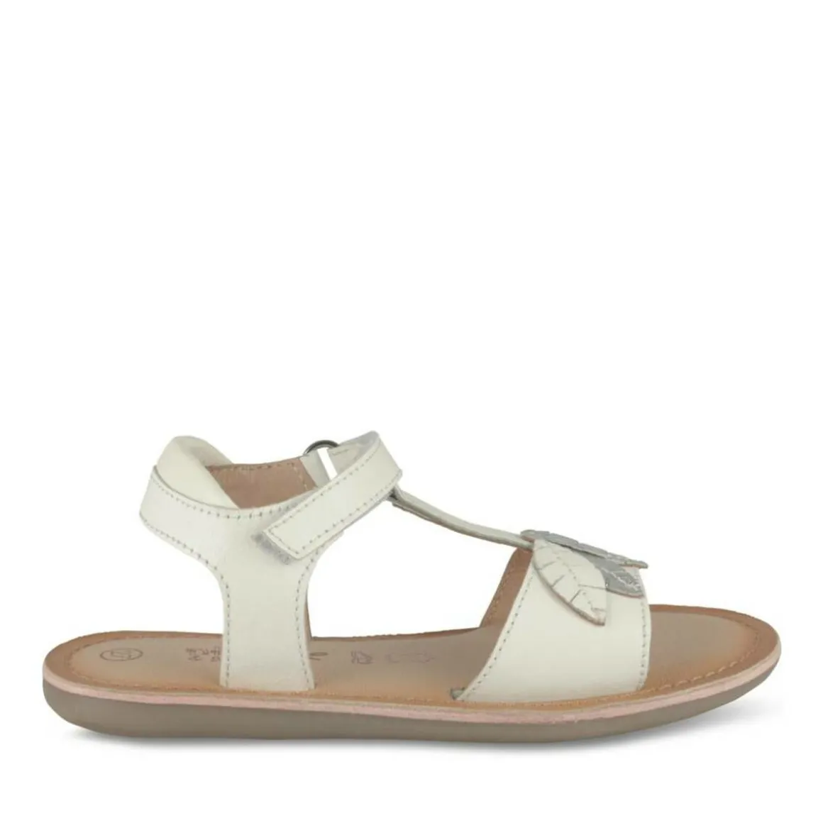 Sandalen WIT NINI & GIRLS LEER