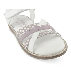 Sandalen WIT NINI & GIRLS LEER