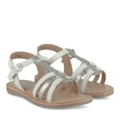 Sandalen WIT NINI & GIRLS LEER