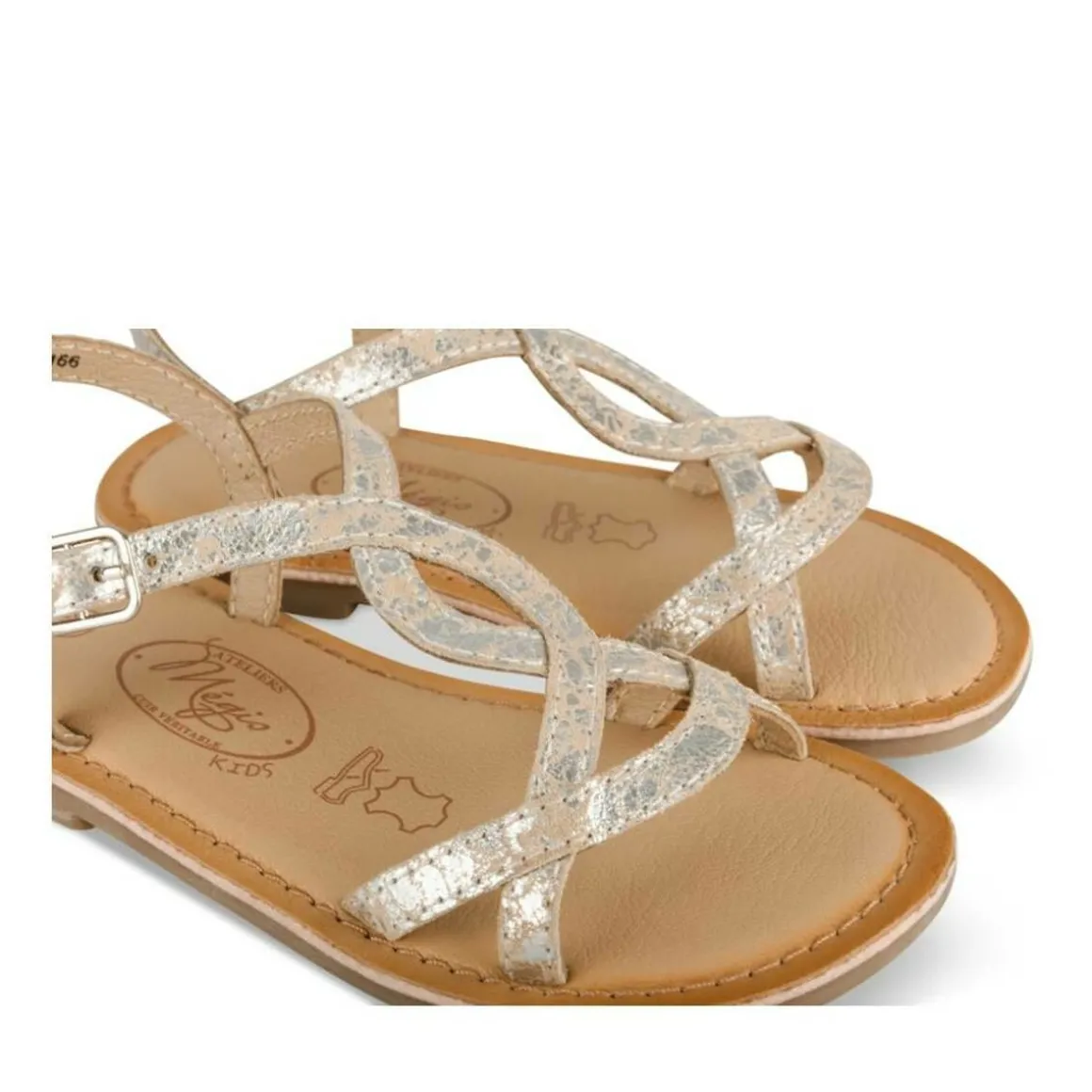 Sandalen ZILVER