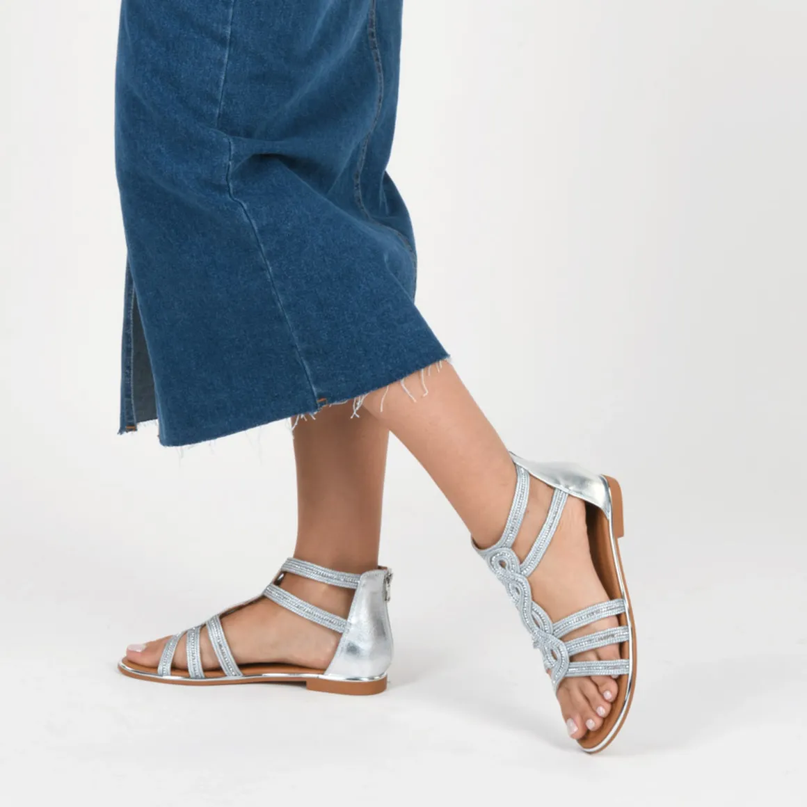 Sandalen ZILVER