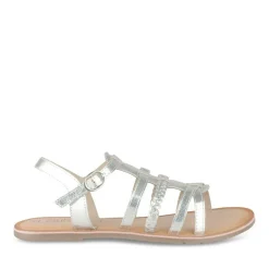 Sandalen ZILVER LITTLE LOLITA LEER