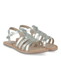 Sandalen ZILVER LOVELY SKULL LEER