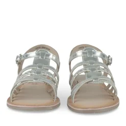 Sandalen ZILVER LOVELY SKULL LEER