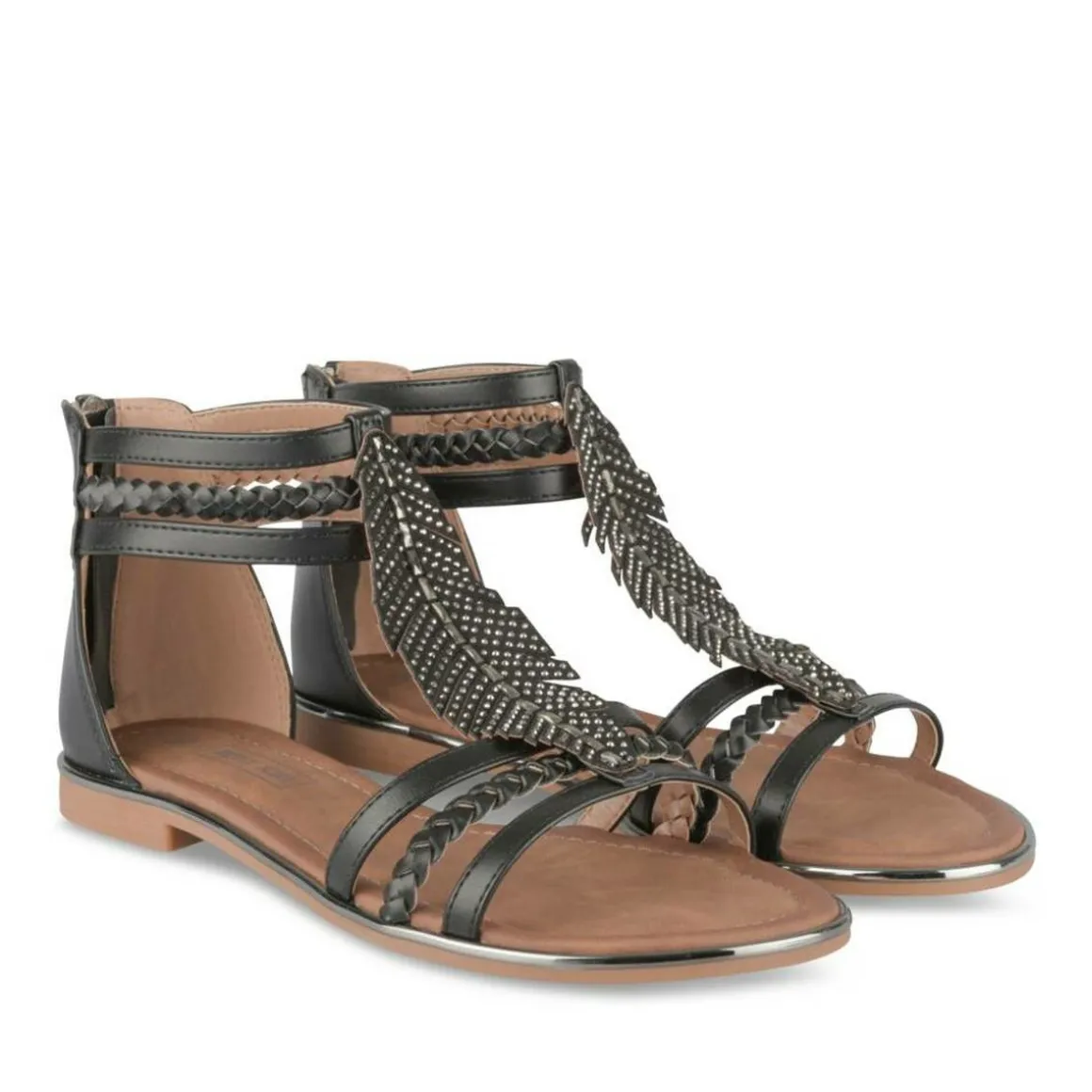 Sandalen ZWART