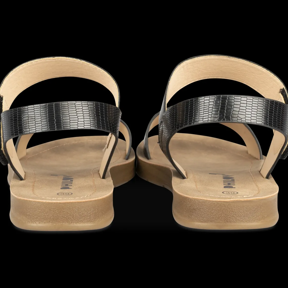 Sandalen ZWART
