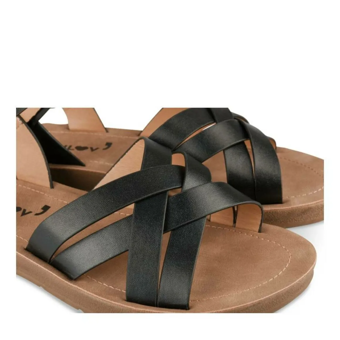 Sandalen ZWART