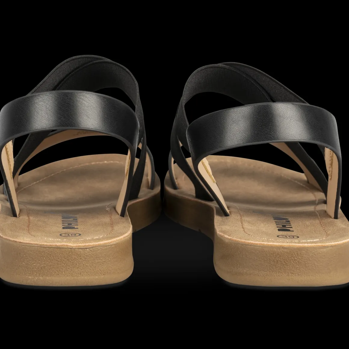 Sandalen ZWART