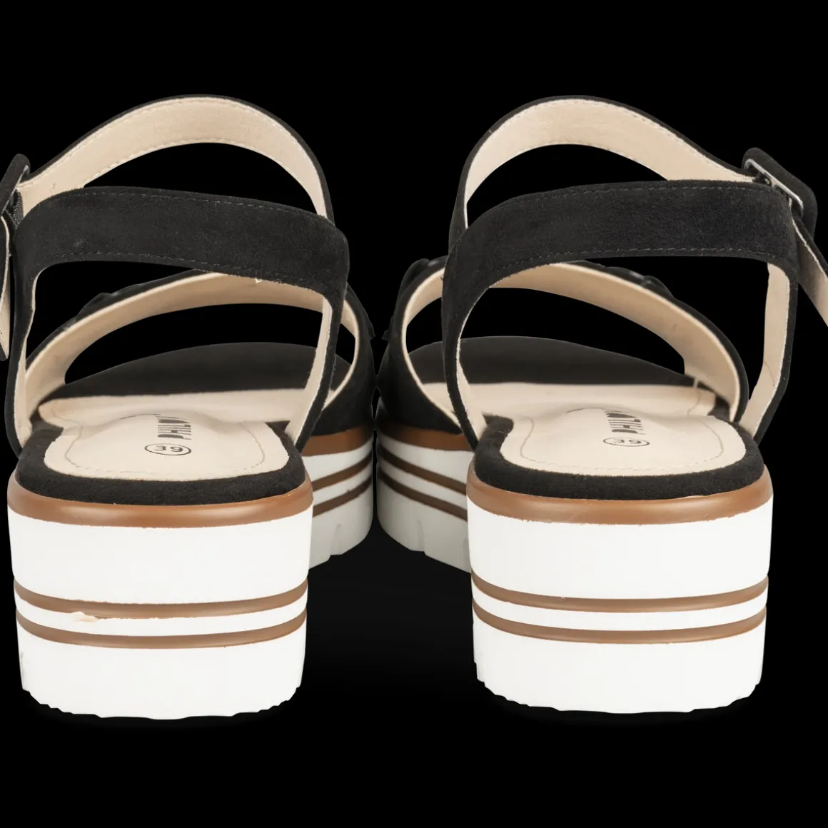 Sandalen ZWART