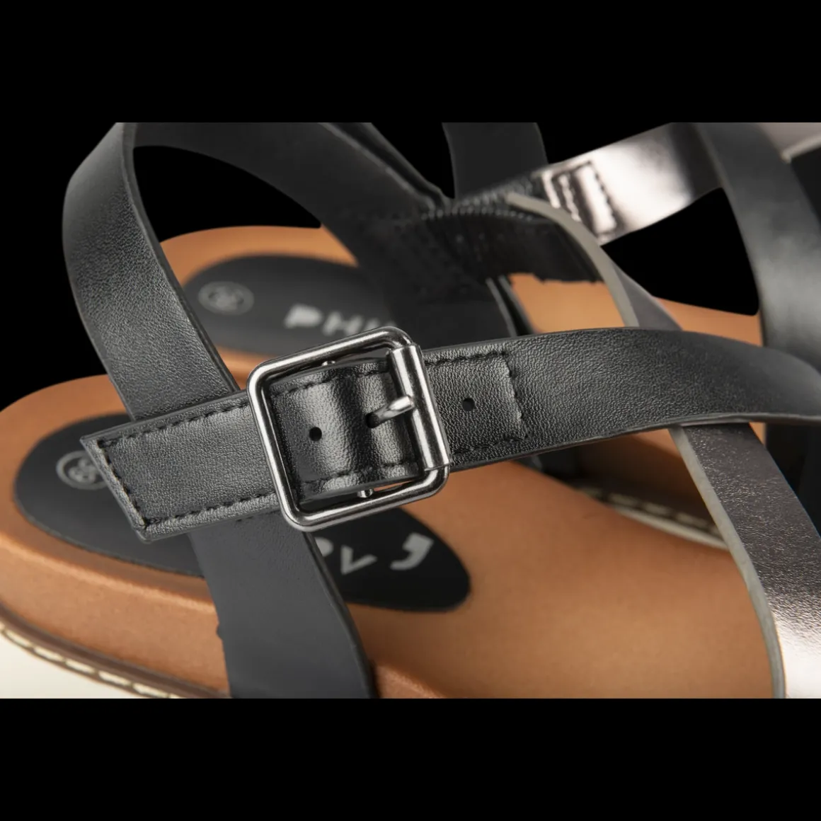 Sandalen ZWART