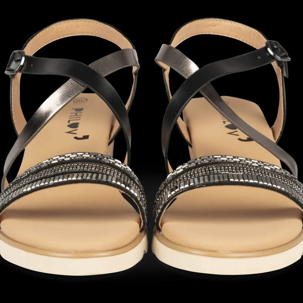 Sandalen ZWART