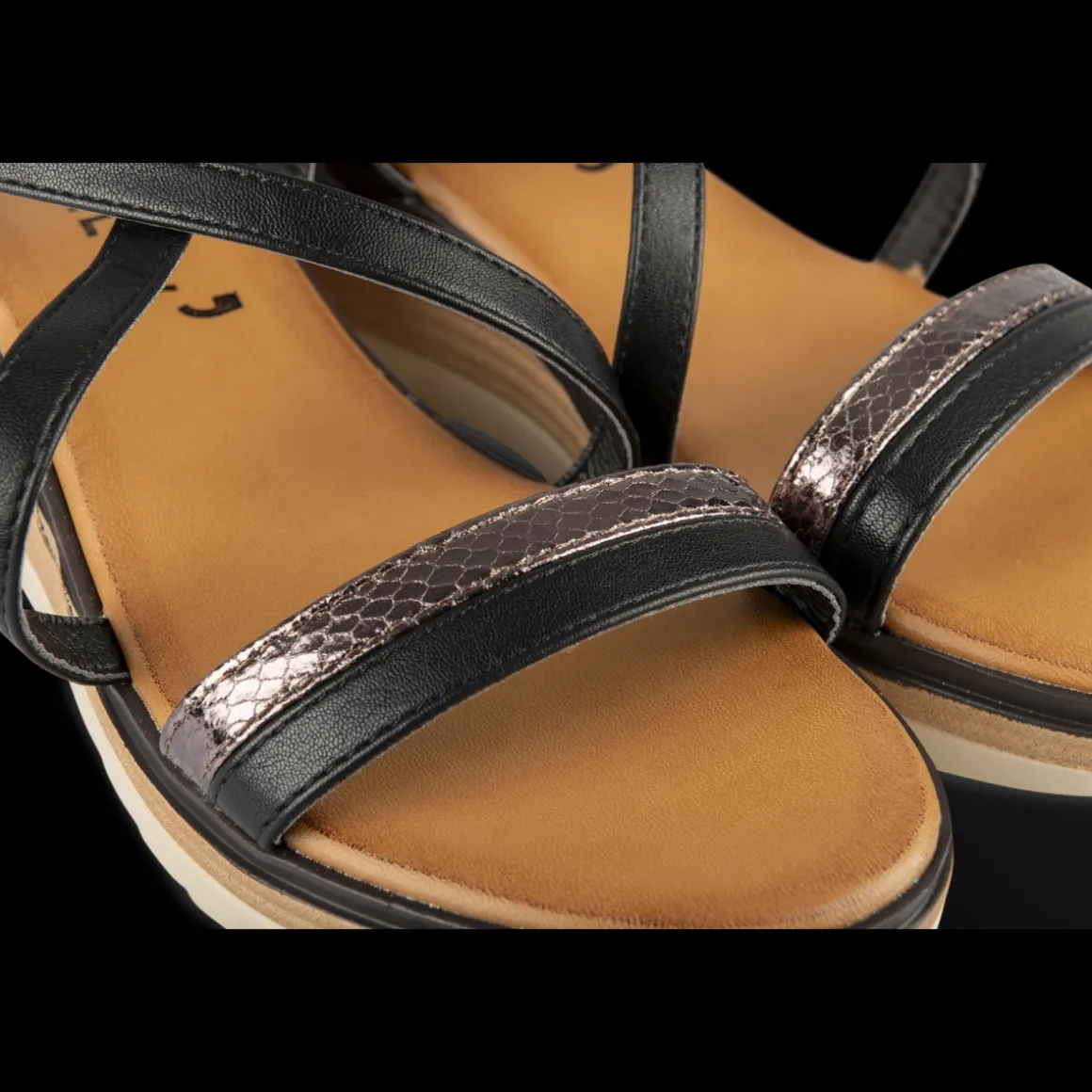 Sandalen ZWART