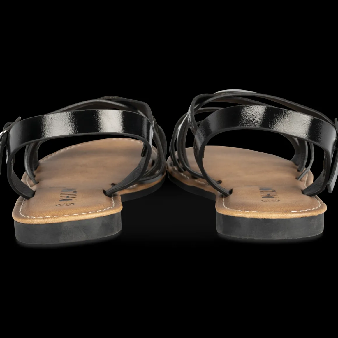 Sandalen ZWART