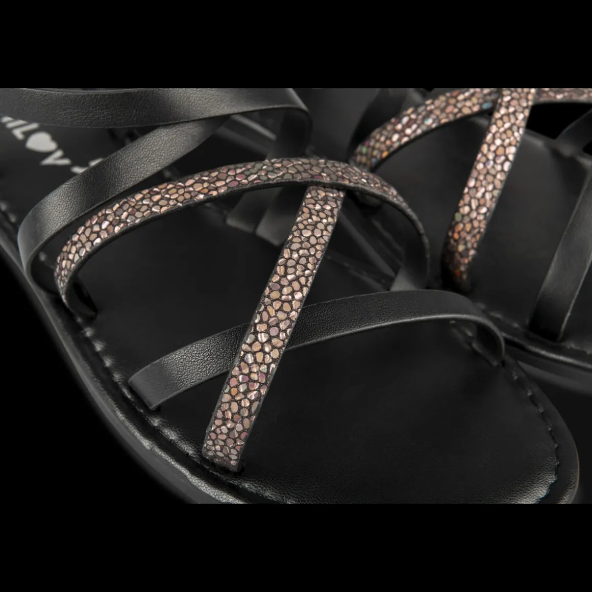 Sandalen ZWART