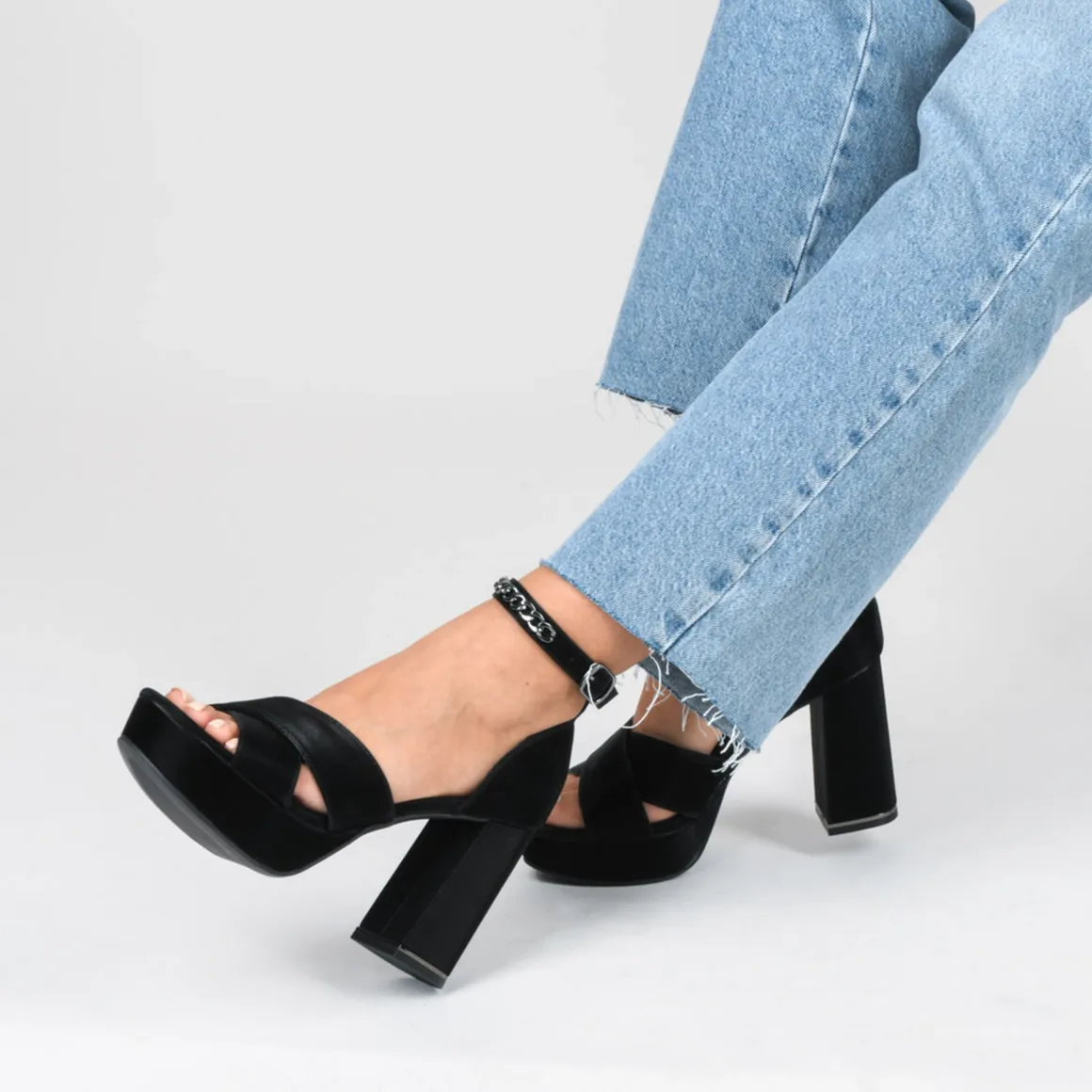 Sandalen ZWART