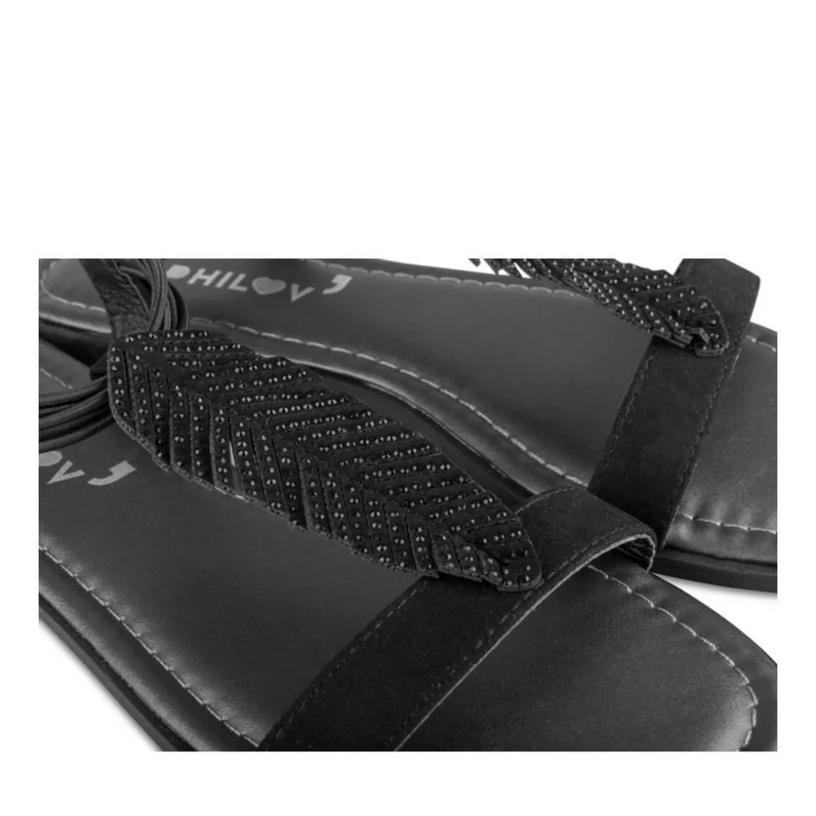 Sandalen ZWART
