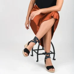 Sandalen ZWART