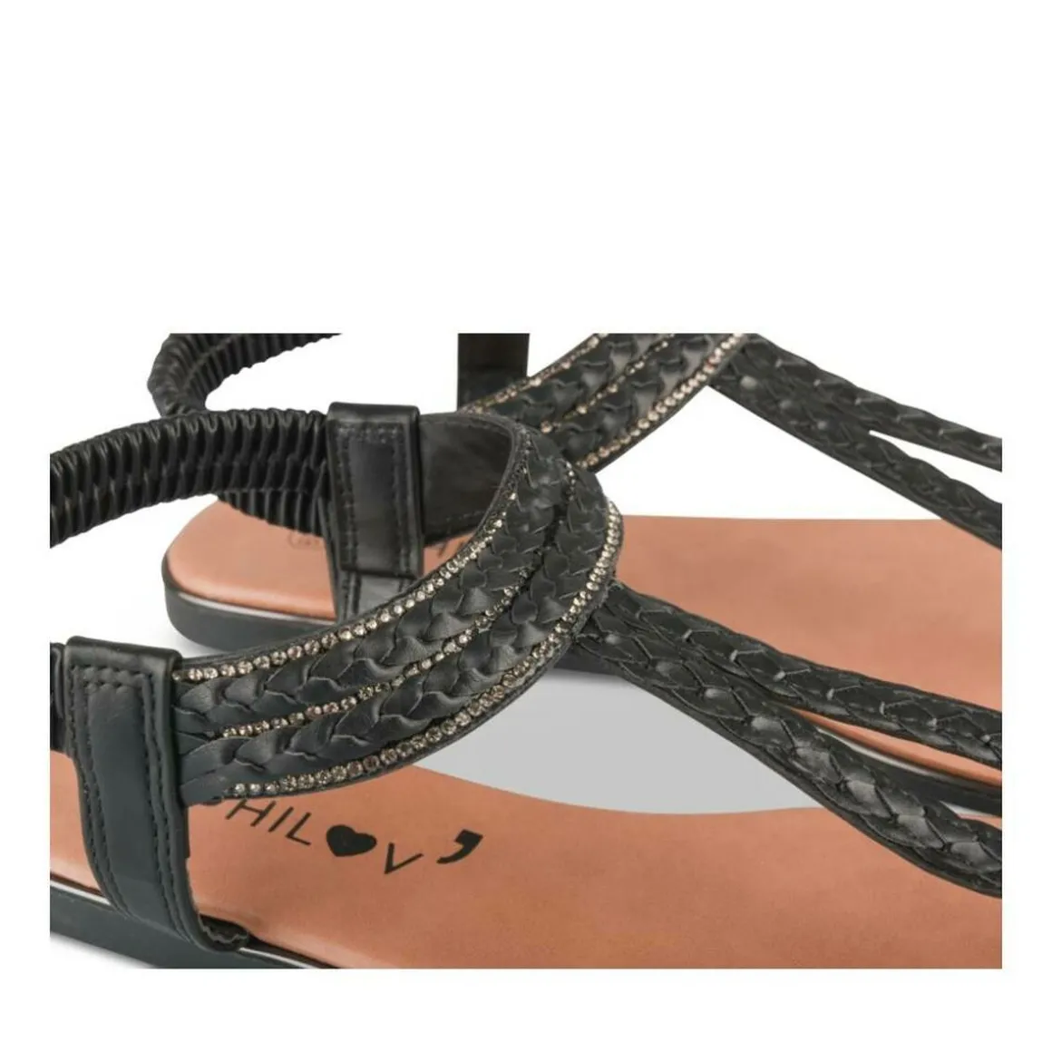 Sandalen ZWART