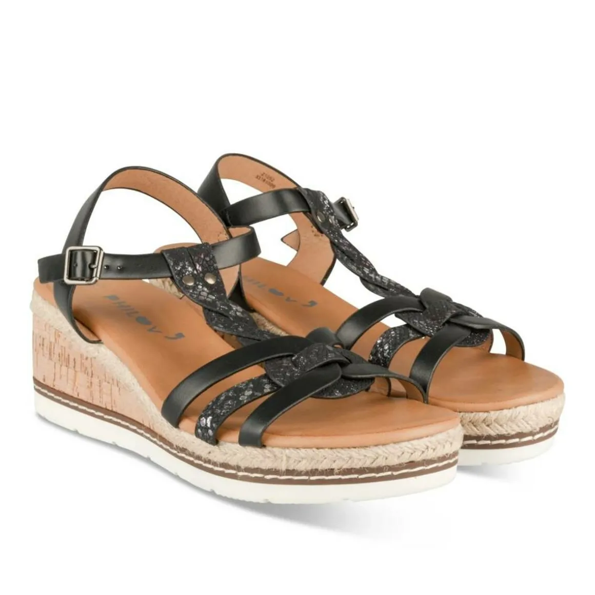 Sandalen ZWART