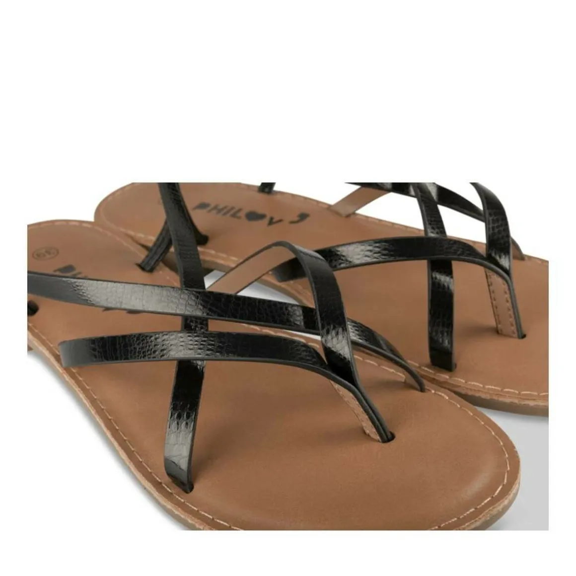 Sandalen ZWART