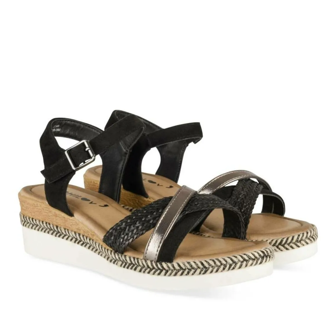 Sandalen ZWART