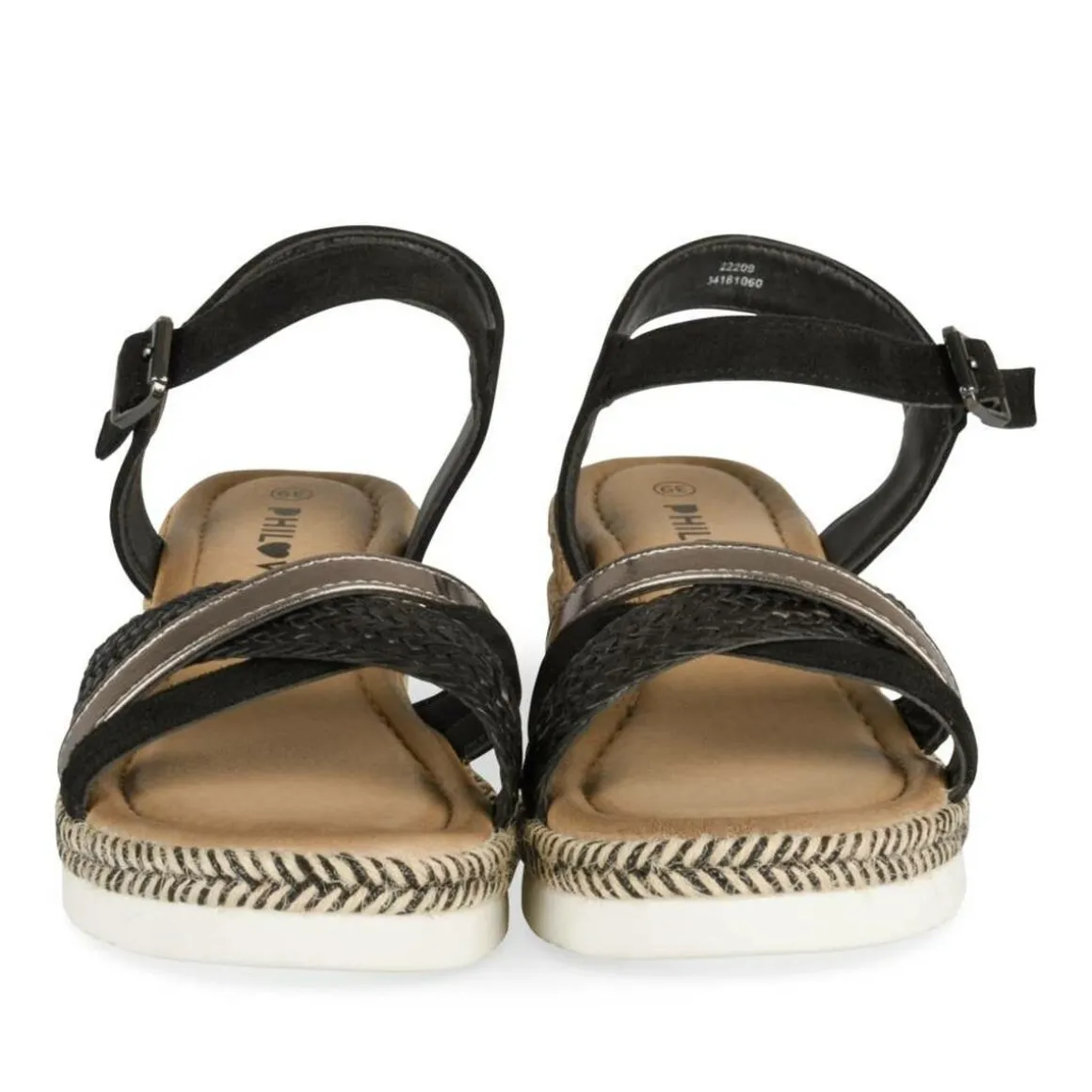 Sandalen ZWART