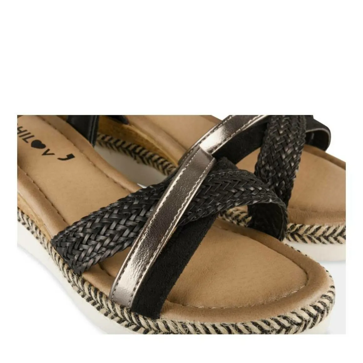 Sandalen ZWART