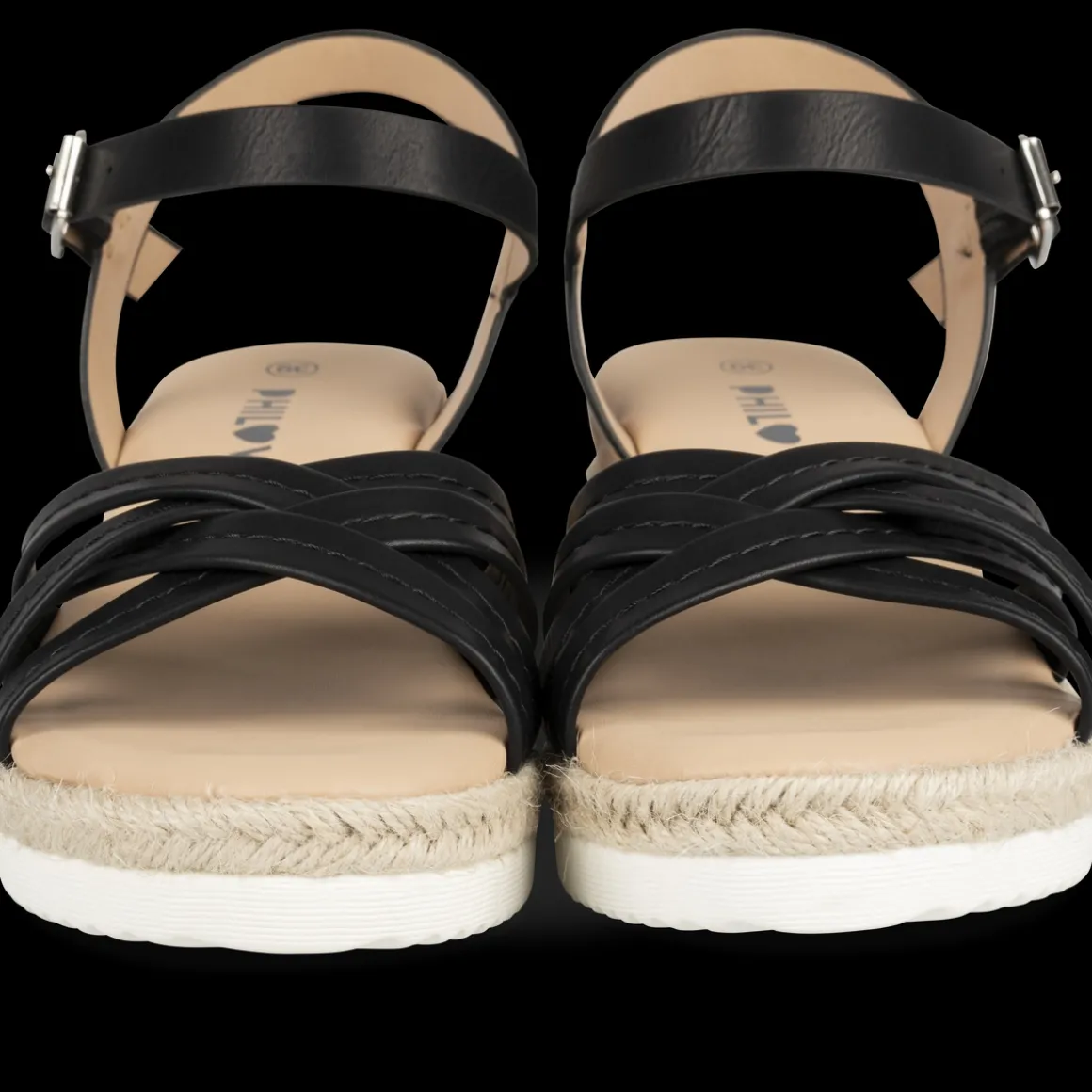 Sandalen ZWART