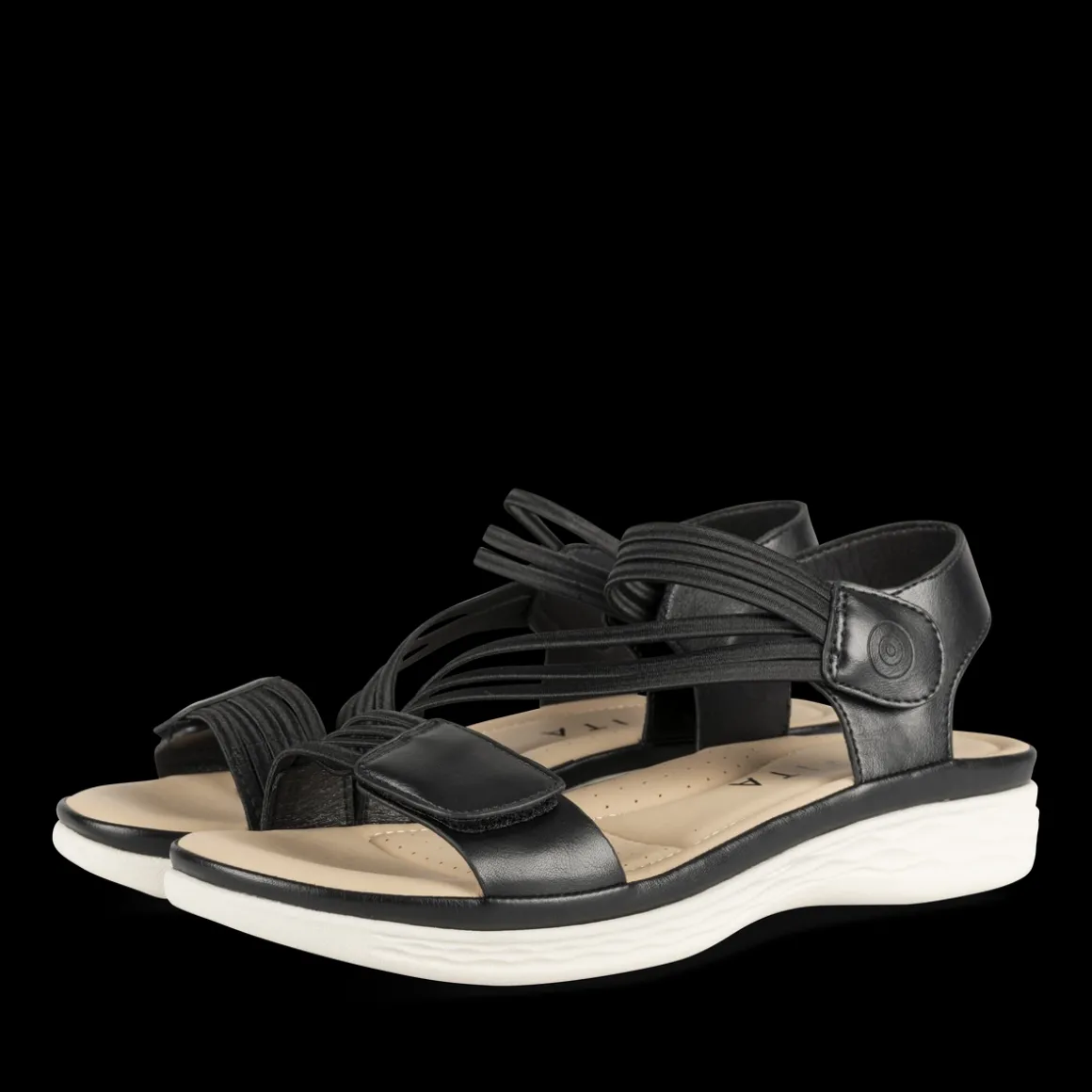 Sandalen ZWART