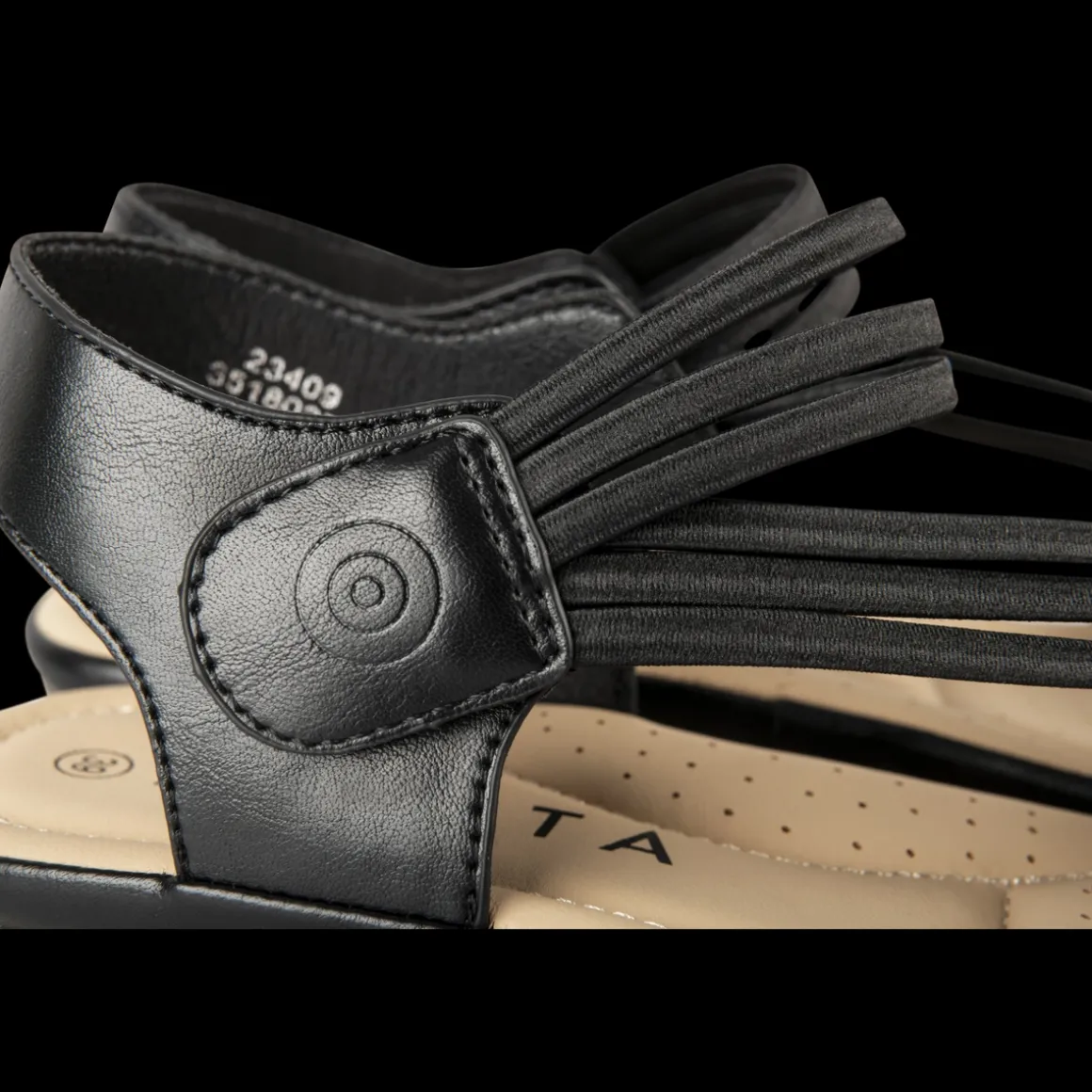 Sandalen ZWART